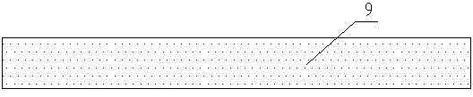 Multi-chip reversely-arranged etched-encapsulated base island-exposed encapsulating structure and manufacturing method thereof