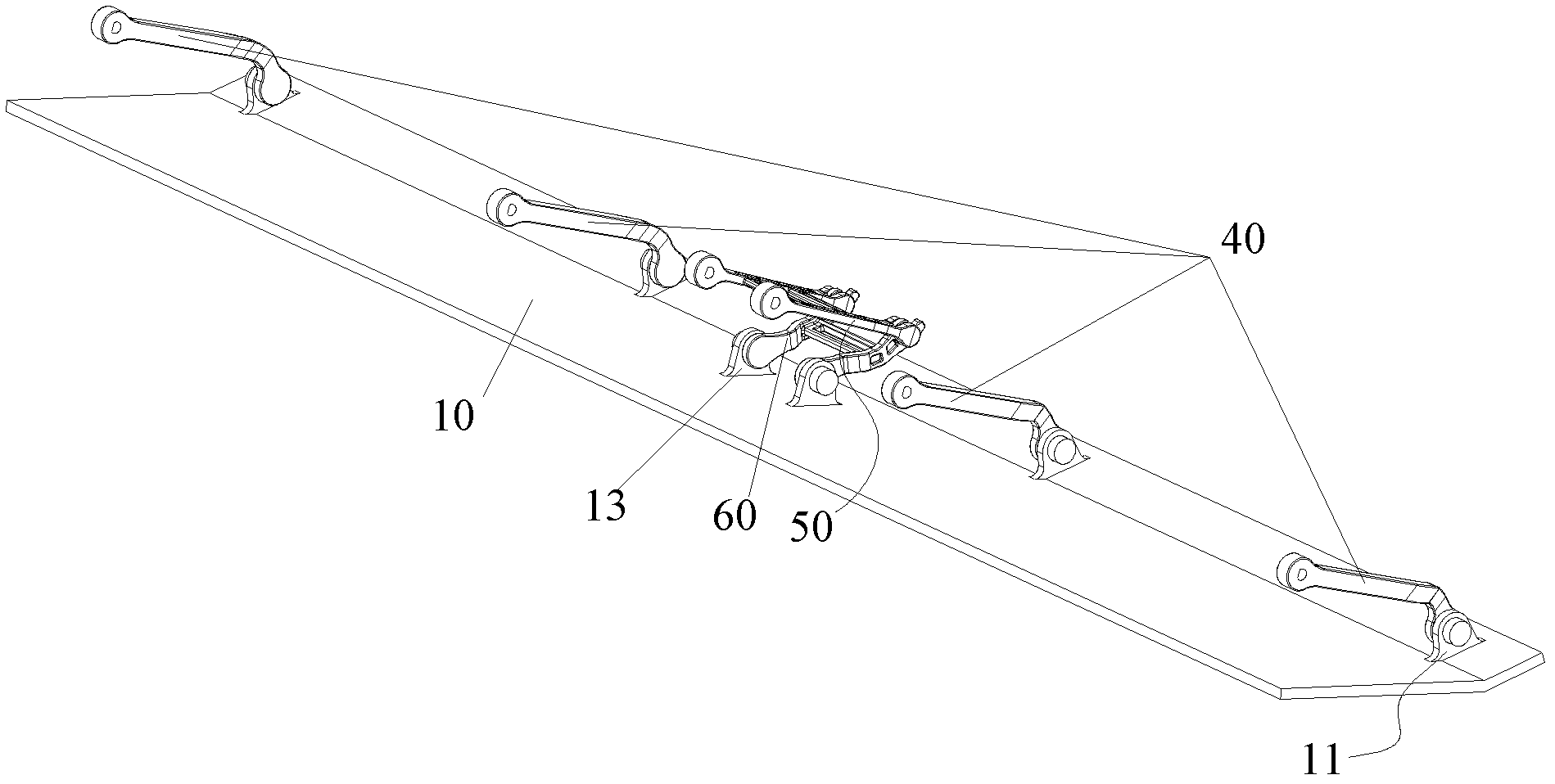 Air guide mechanism of air conditioner and air conditioner with same