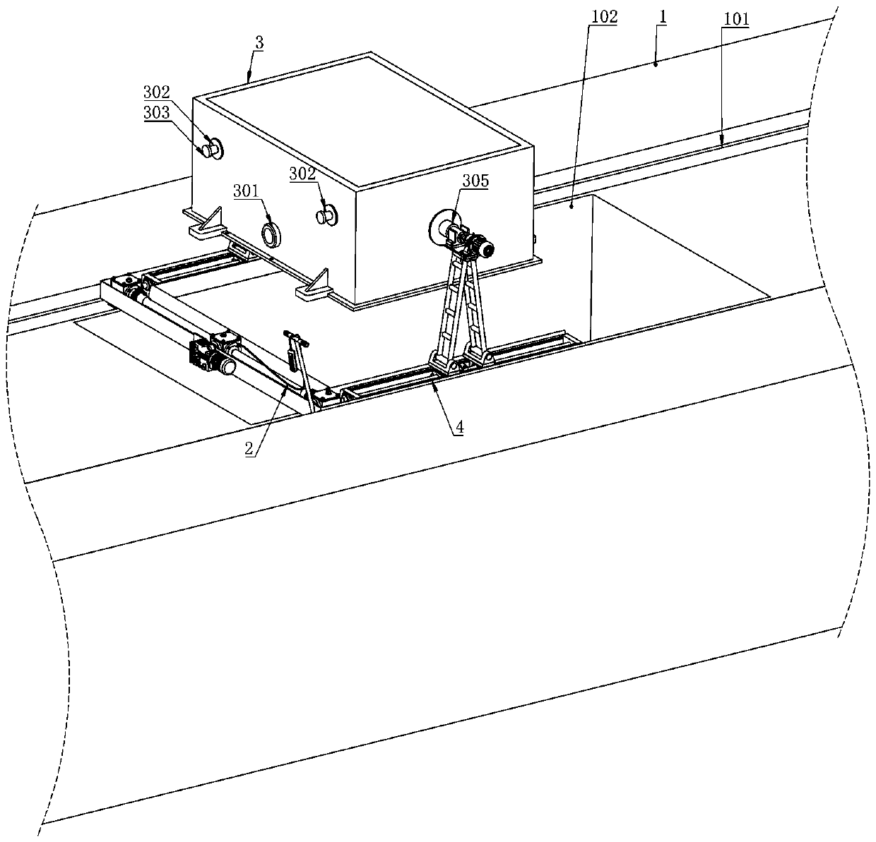 V-process production line