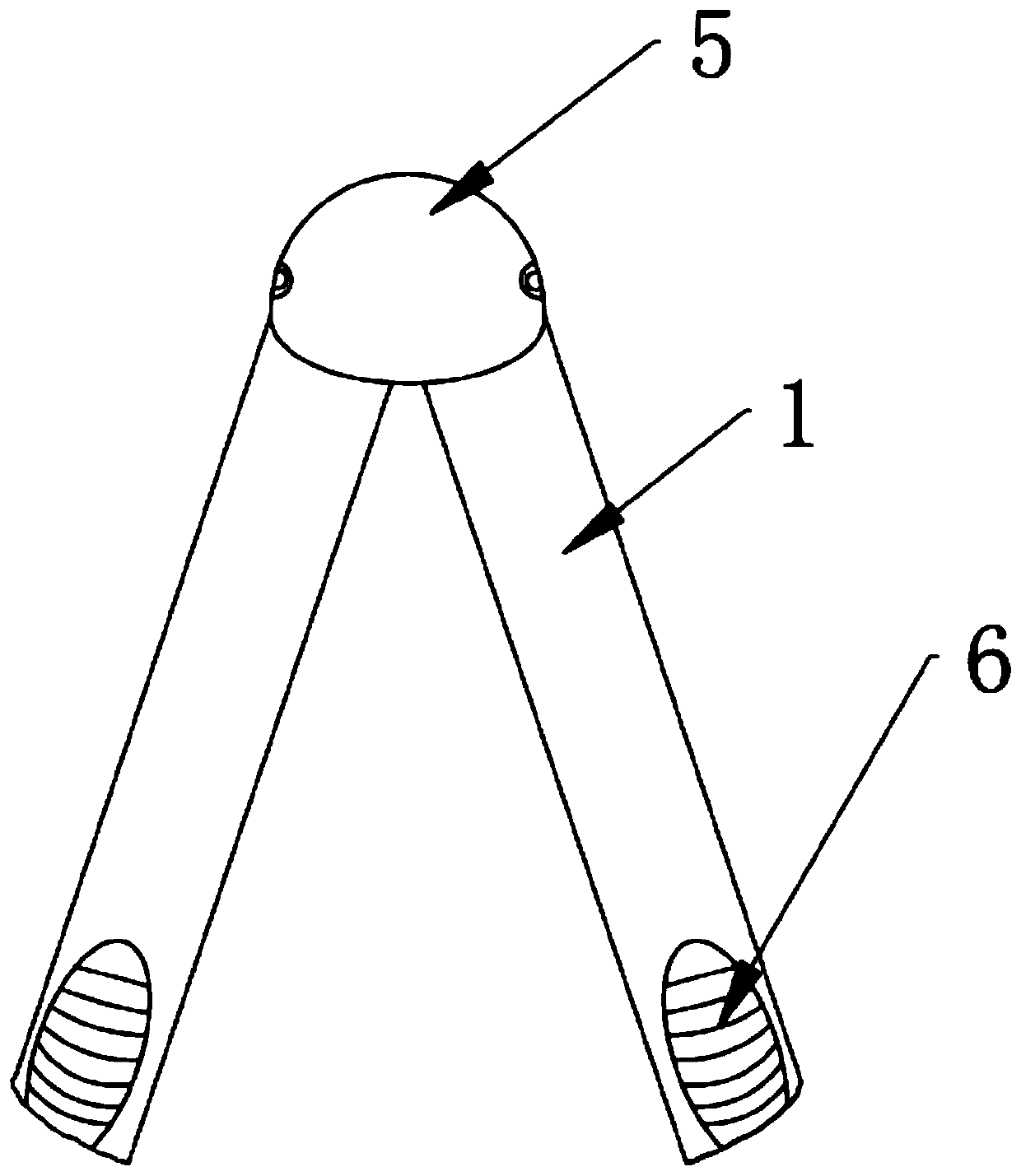 Ampoule bottle breaking device