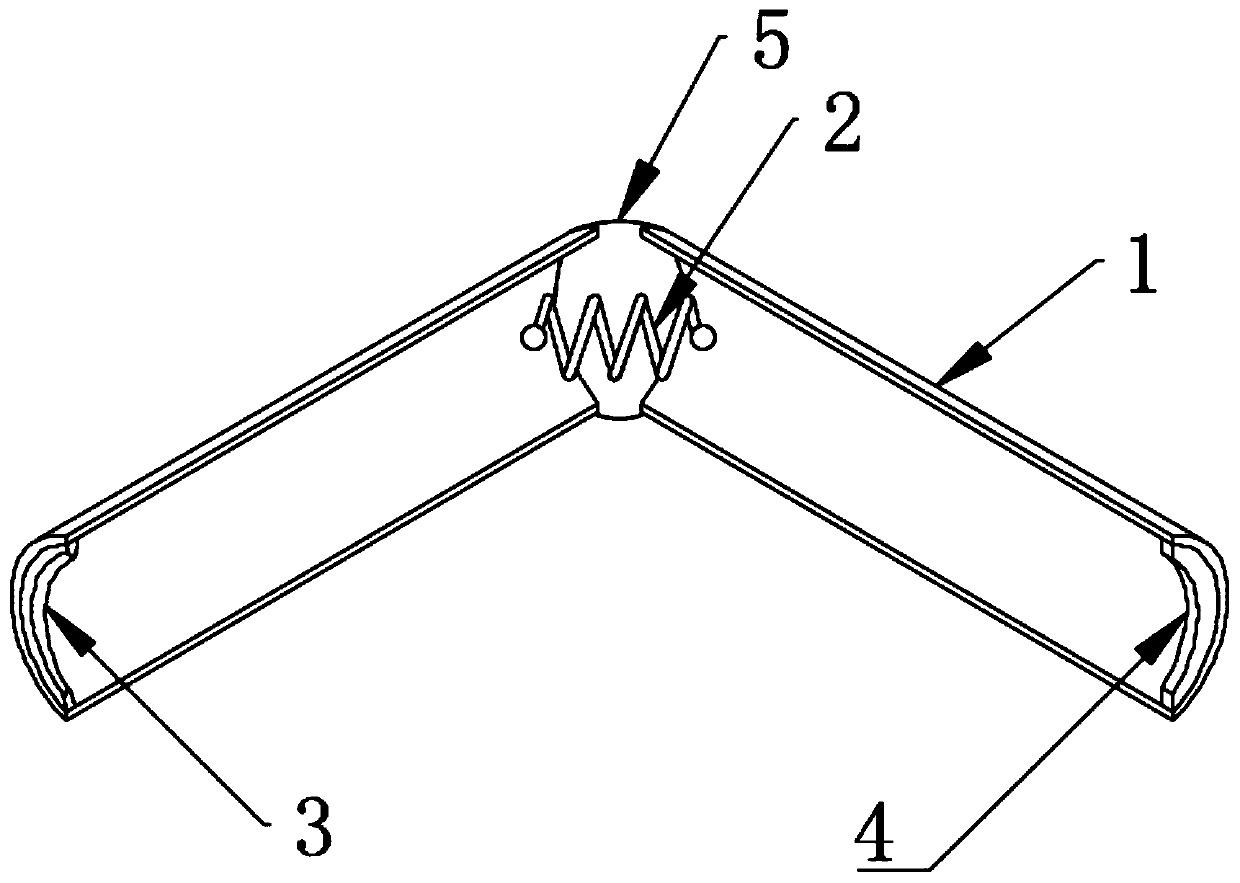 Ampoule bottle breaking device