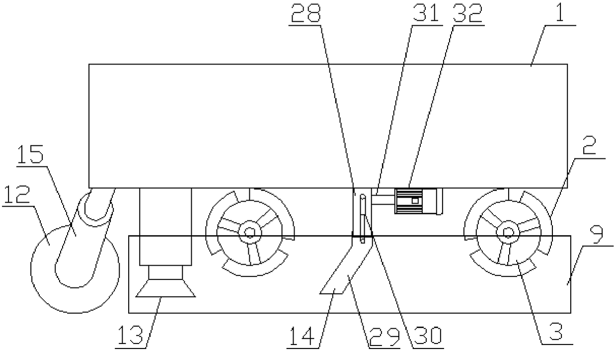 Concrete paving device