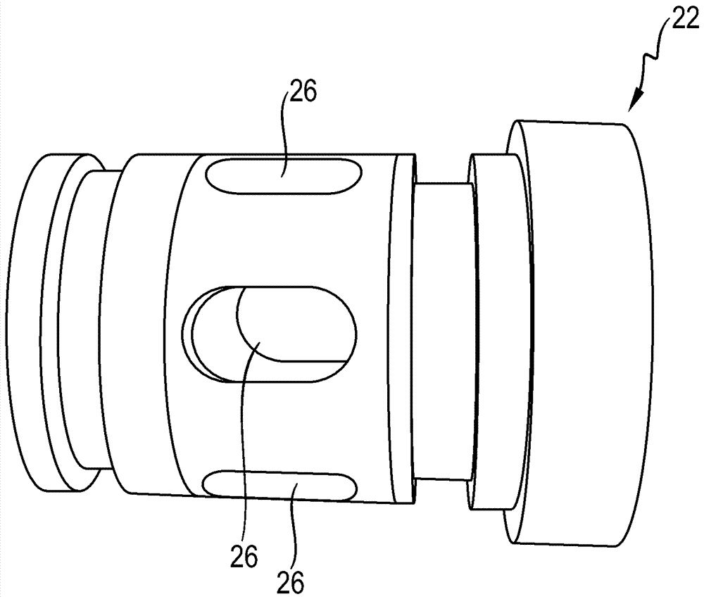 Valve piston, and slide valve having a valve piston