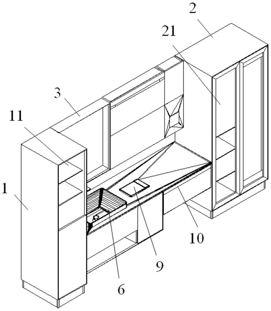 Intelligent combined bathroom system