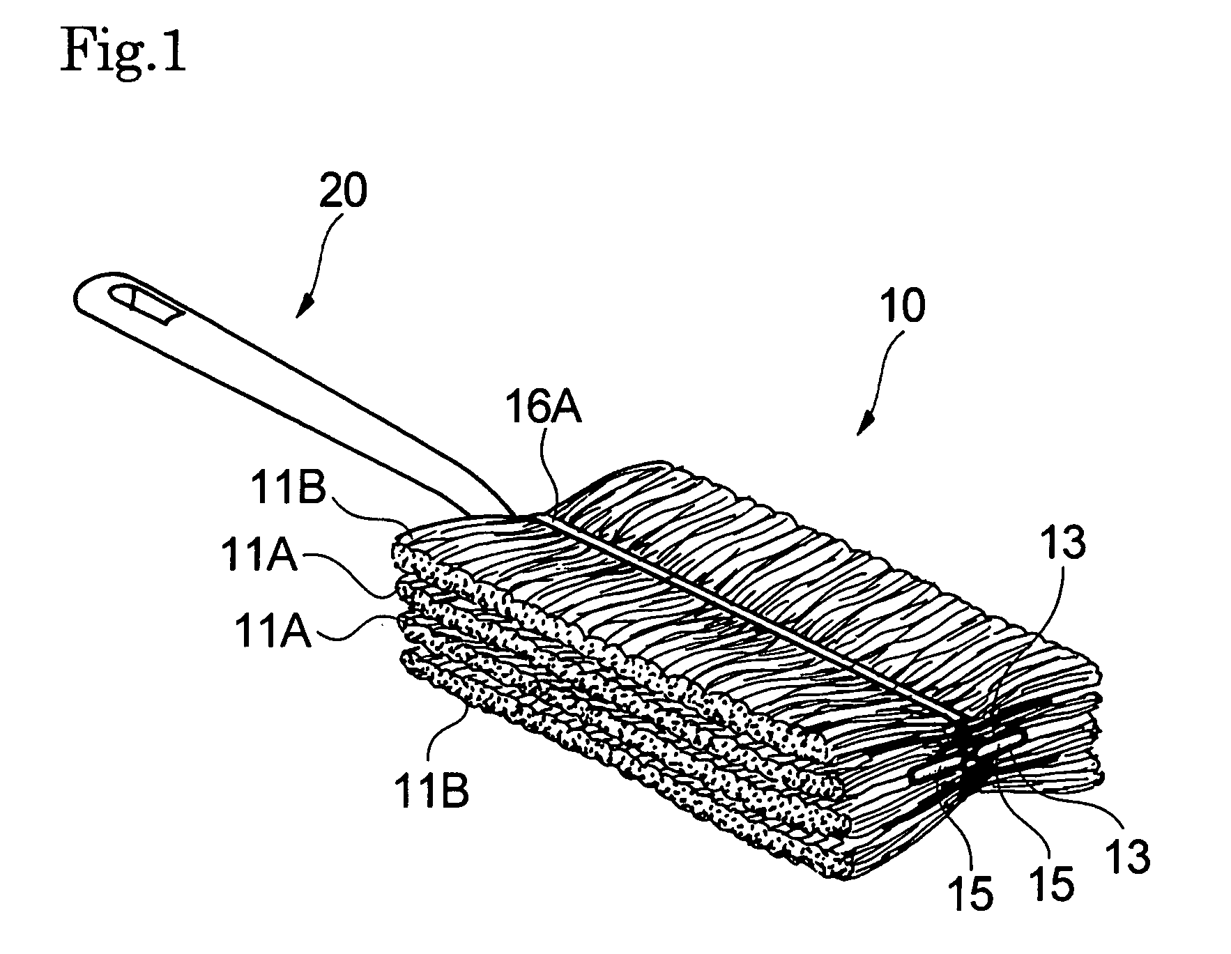 "Cleaning Article, Method of Fluffing Cleaning Article, and Method of Producing Cleaning Article"