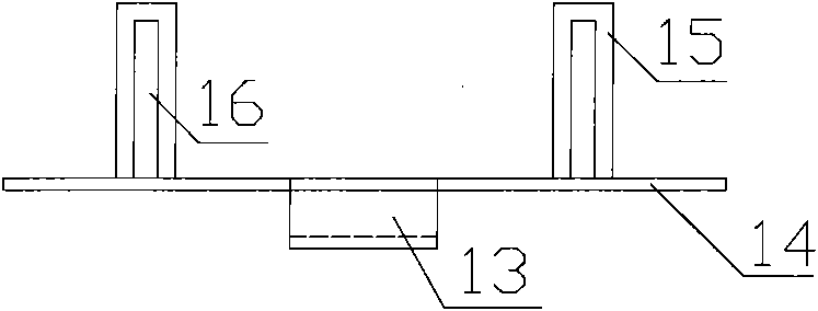 Ribbed precast component template for buildings