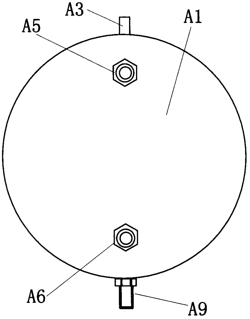 Waste heat utilization device for solar photovoltaic power generation