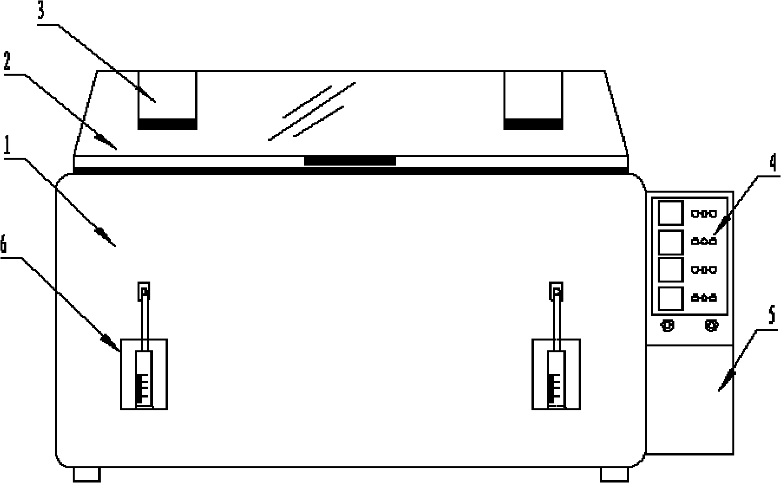 Multi-purpose salt fog test box