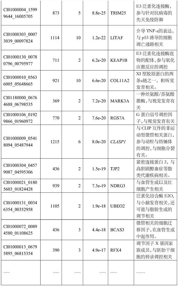 Whole genome association analysis algorithm based on parent genotypes and progeny phenotypes