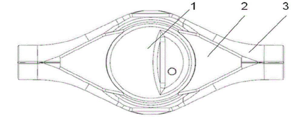 Automobile rear axle case