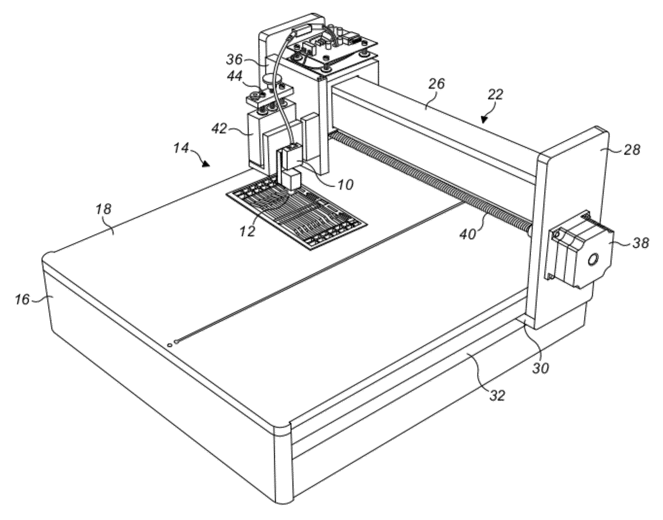 Apparatus and method for measuring charge density distribution