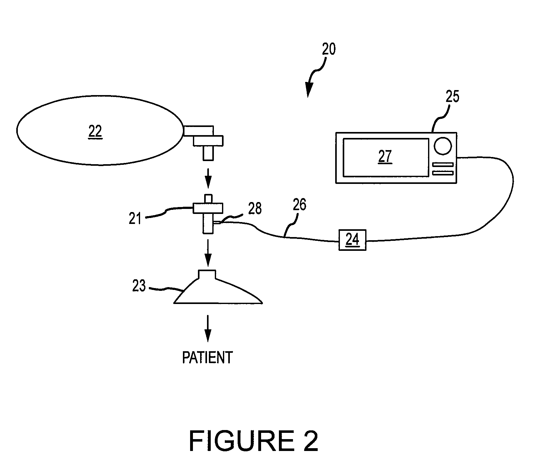 Method and apparatus for monitoring respiration