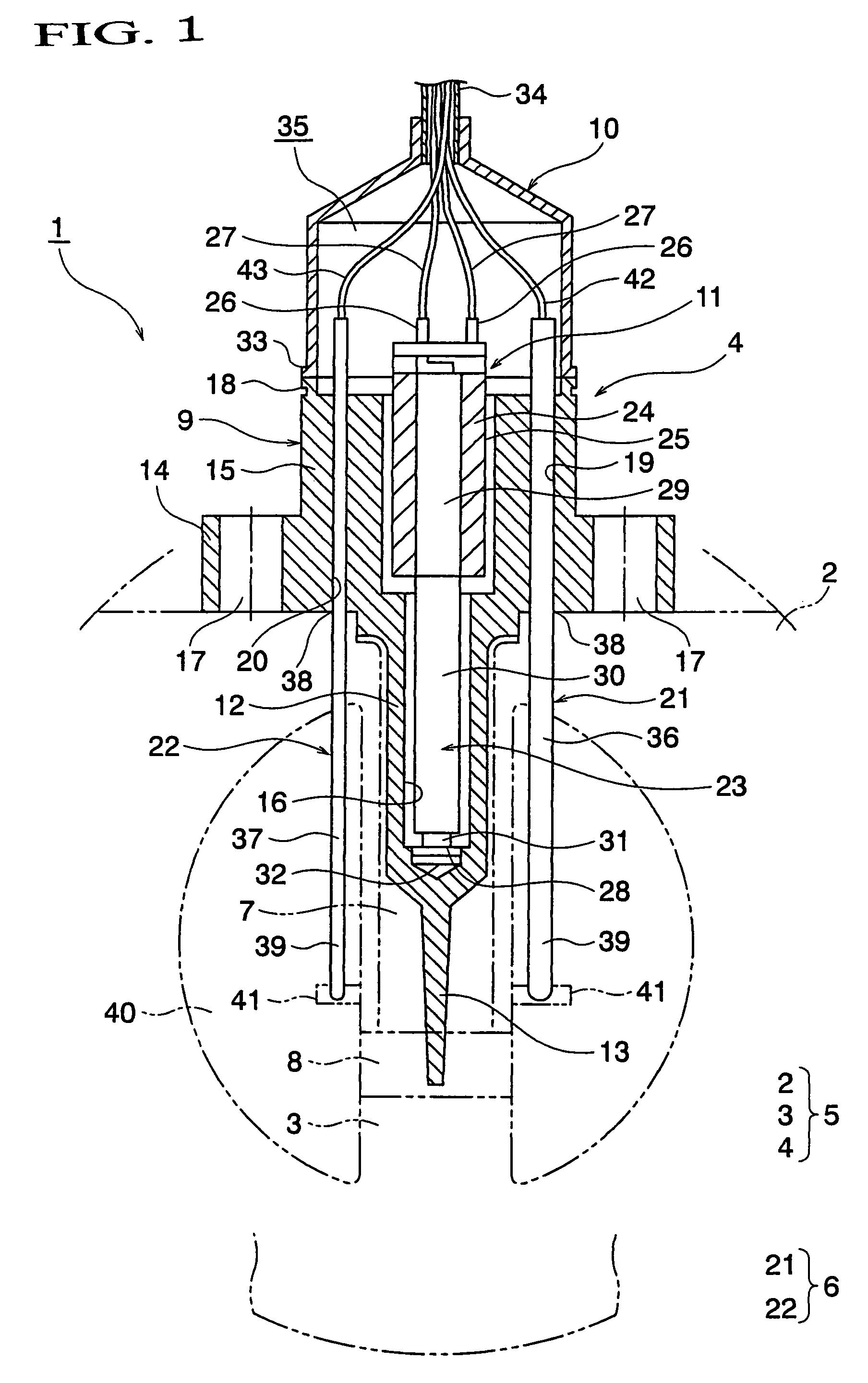 Explosion-proof high temperature compatible, multi-vortex flow meter