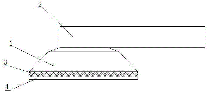 Auxiliary device for automobile to pass through width-limiting barrier