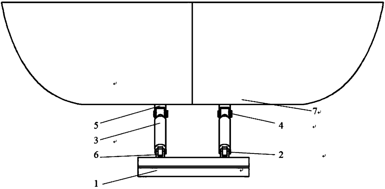 Marine adjustable hydrofoil device