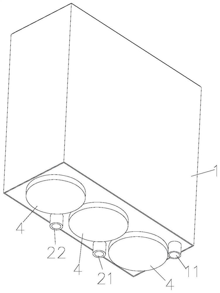 Multi-stage magnetic energy induction heating water heater based on single control