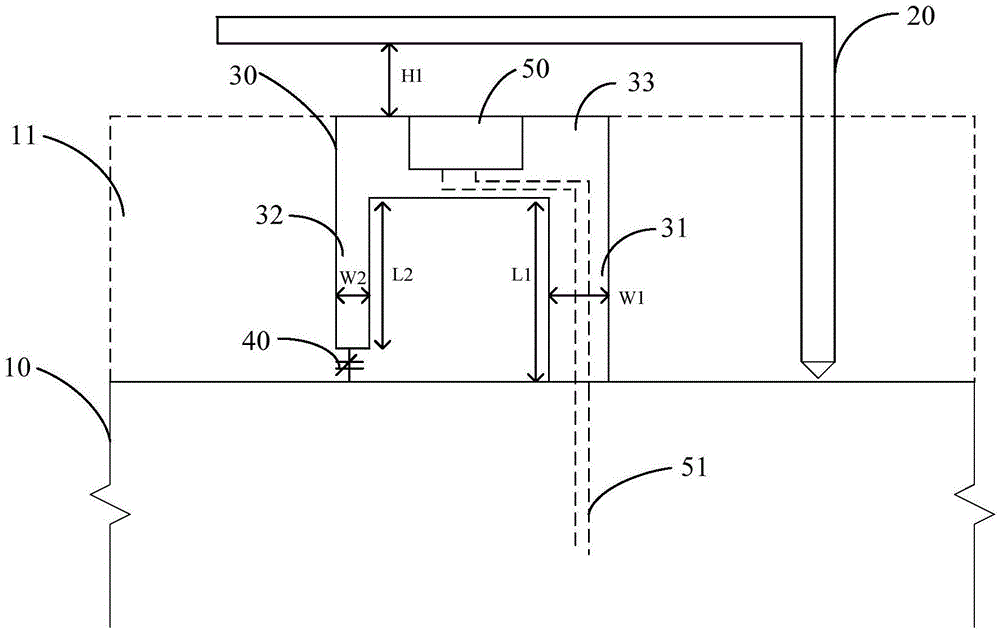 Mobile terminal and antenna structure thereof