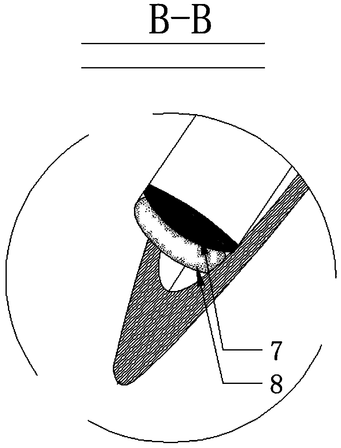 Probe for deep brain electromagnetic coupling stimulation and electric signal detection