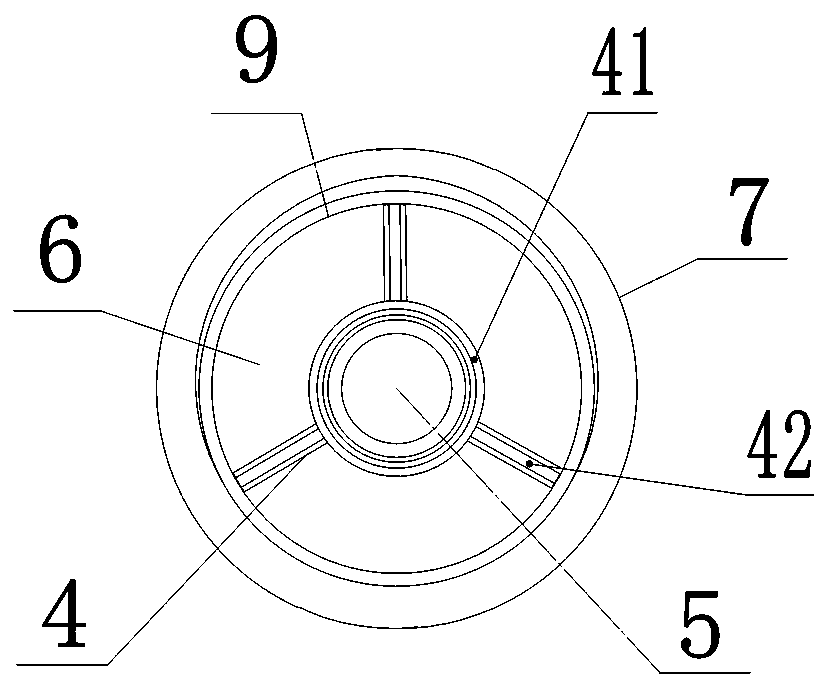 A hole protection drill pipe for pressure relief and internal slag discharge