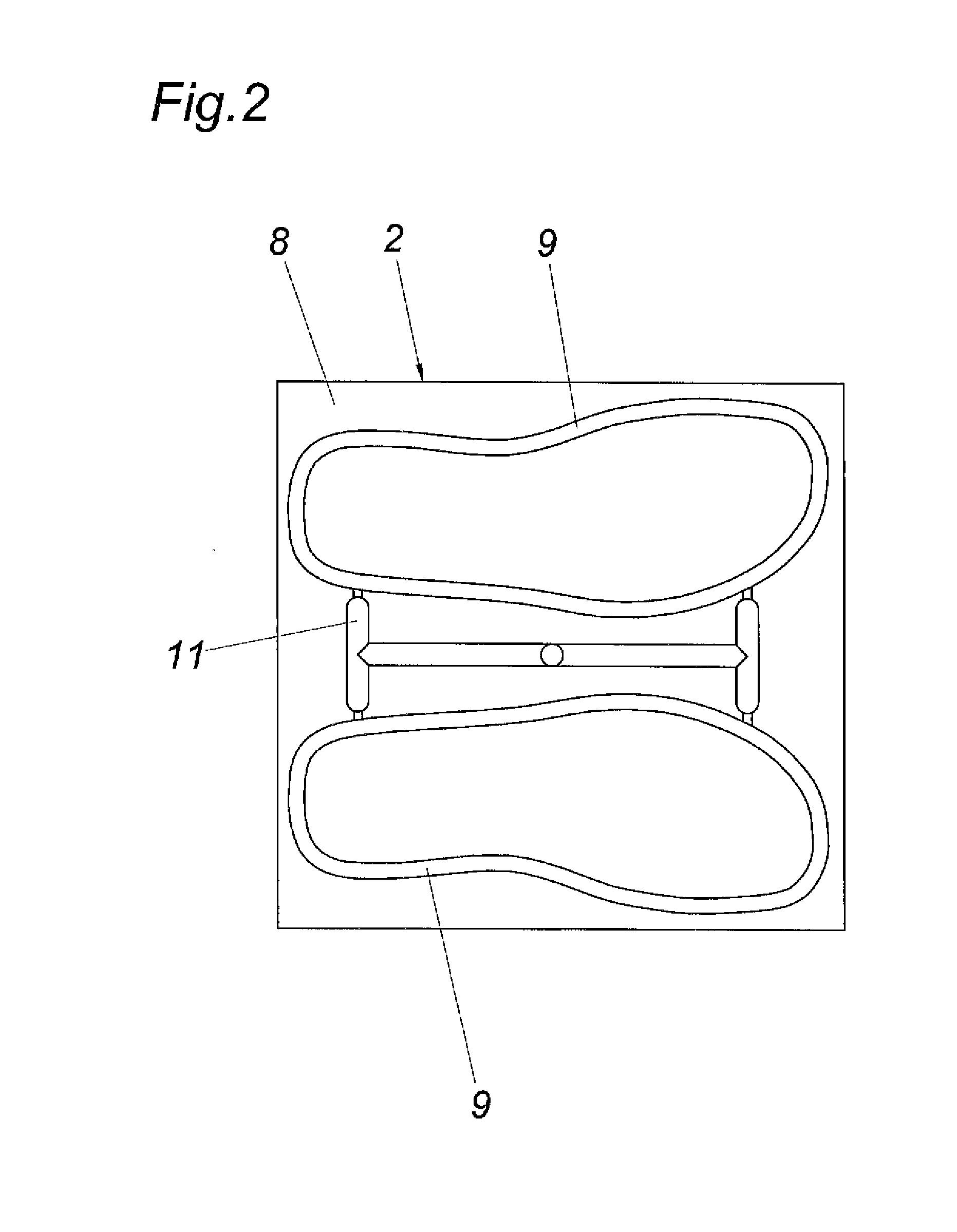 Method and device for producing a footbed for a shoe