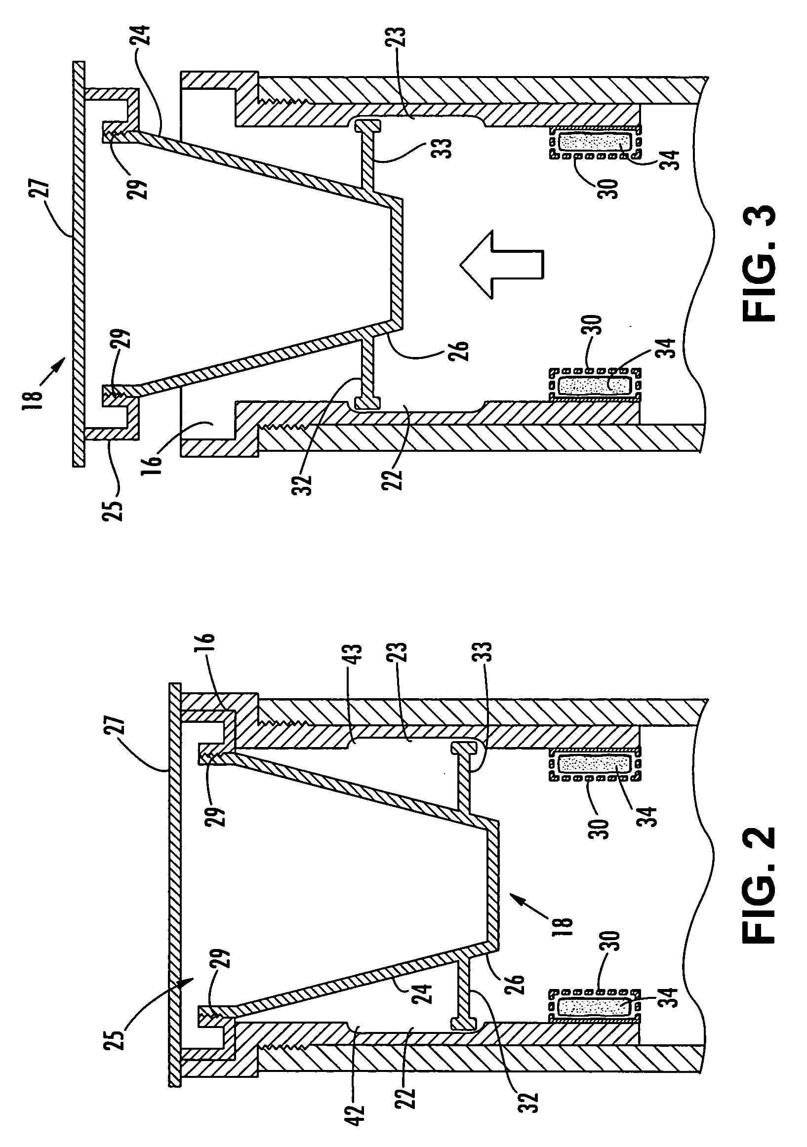 Sewer relief valve with integral disinfectant means