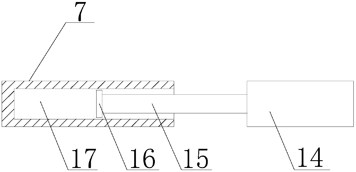 Crushing device used for household garbage