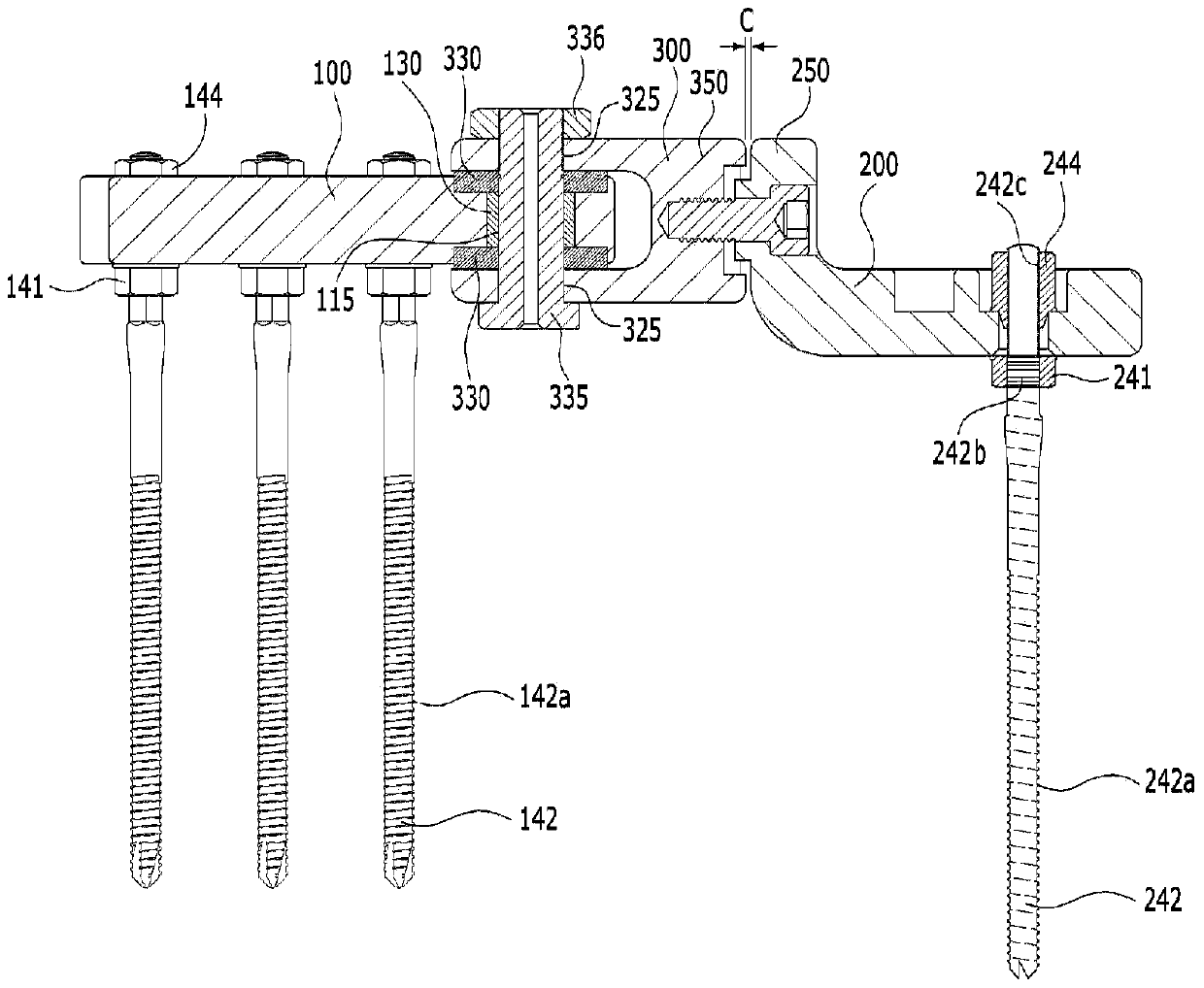 Knee assistive device capable of three-dimensional movement