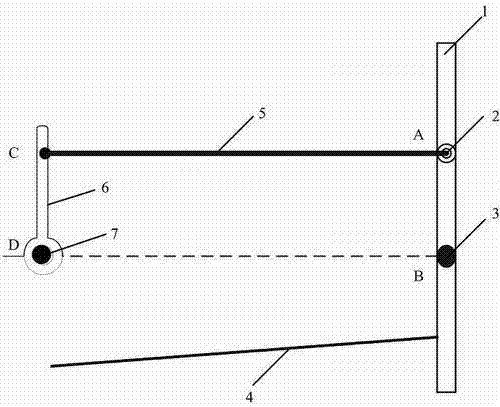 A dual-fuel engine throttle opening detection device and its installation method