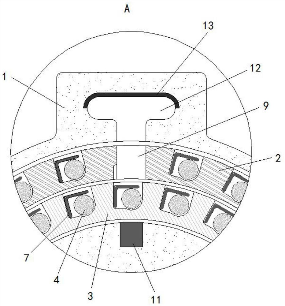 Teaching appliance for assisting Chinese teaching