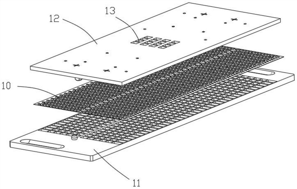 Welding device for keyboard circuit board