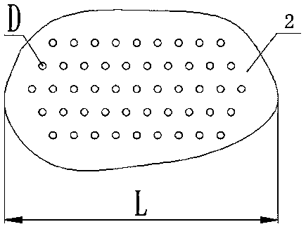 Bone plate for human skull defect repair and preparing method and using method of bone plate