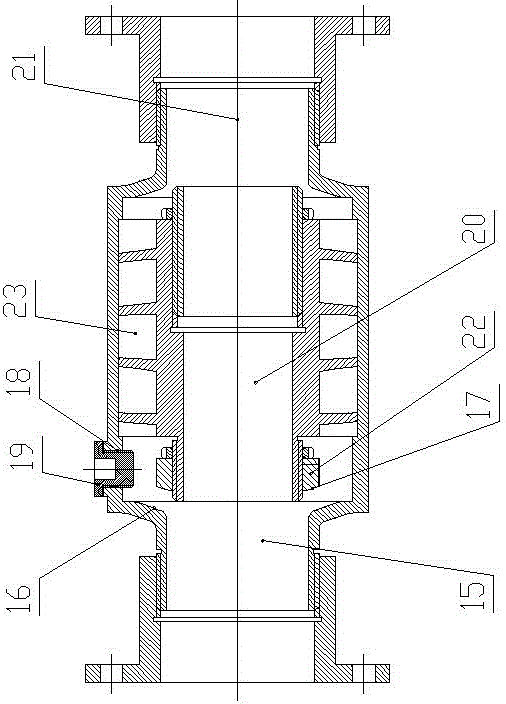 Mineral particle swirling flow pneumatic conveying system