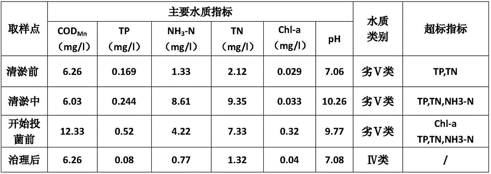 A kind of water stabilization control method after lake dredging