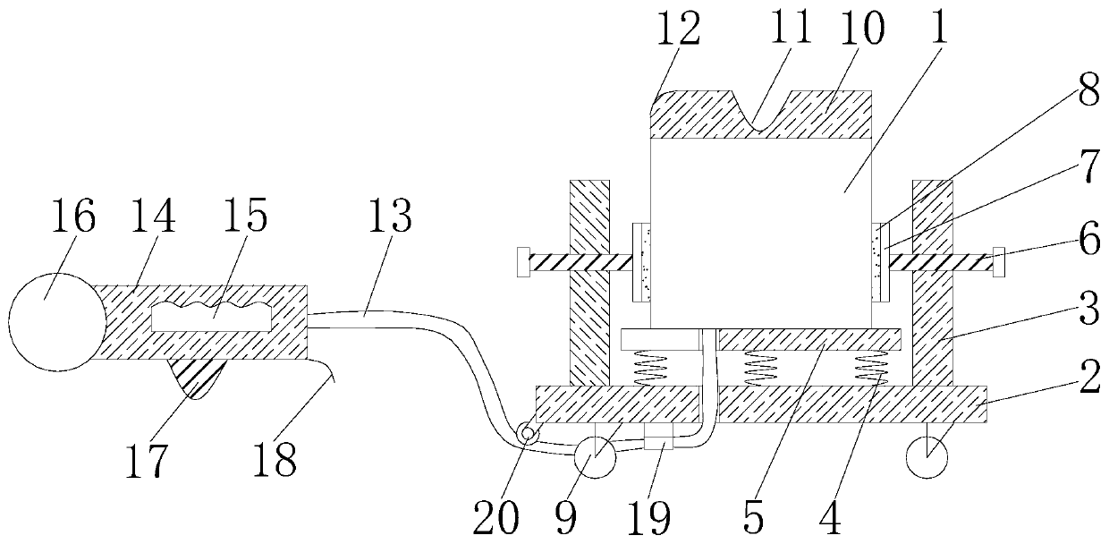 Remote sensing probe for surveying and mapping engineering