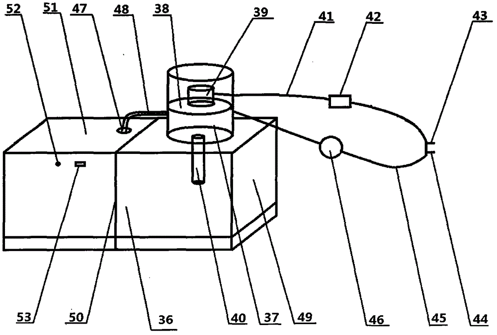 Emergency treatment device for patient with heart-lung diseases