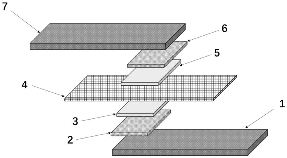 Ultrasonic-resistance hybrid welding method for resin-based composite material