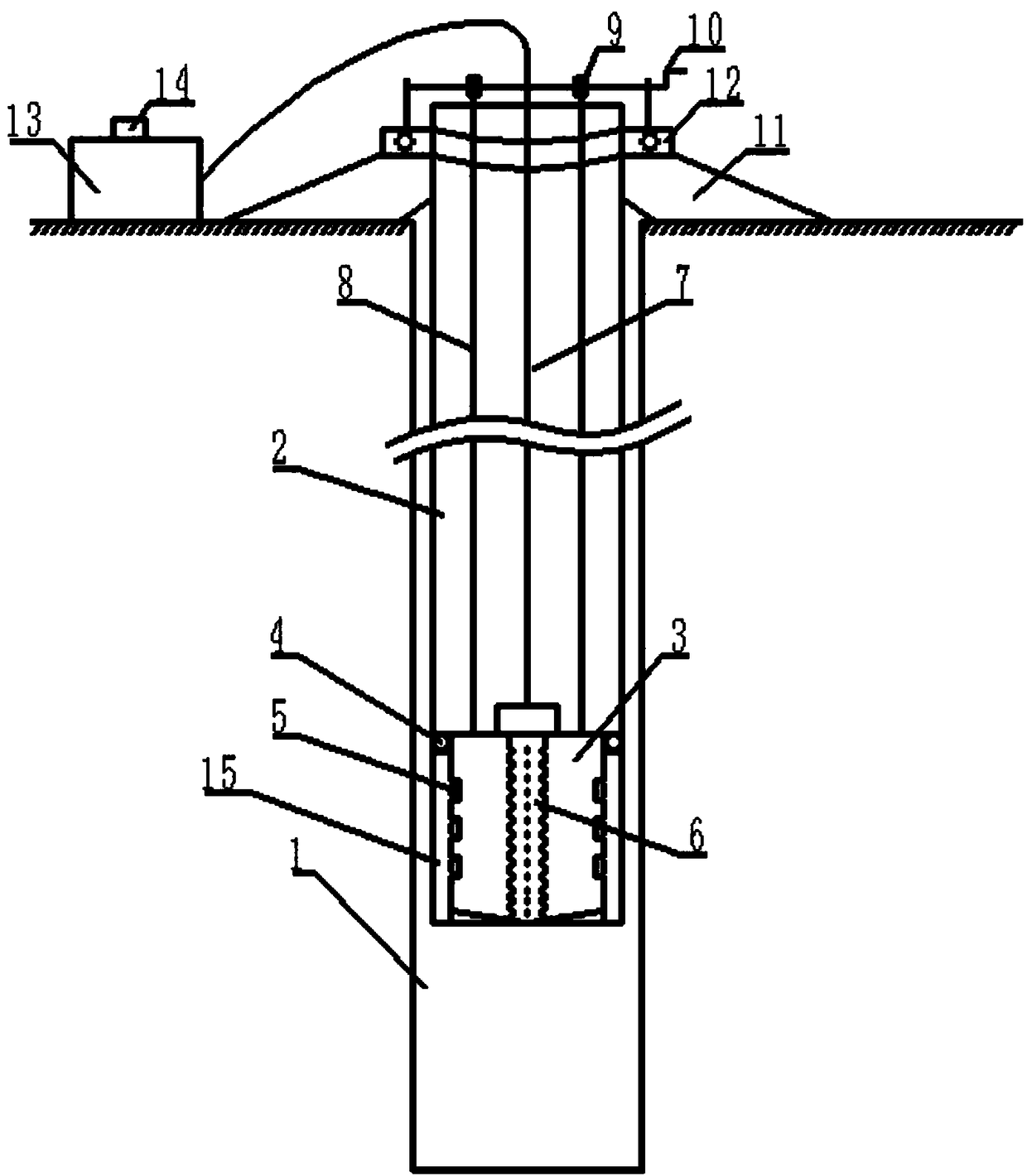 In-situ lateral earth pressure measuring device and method