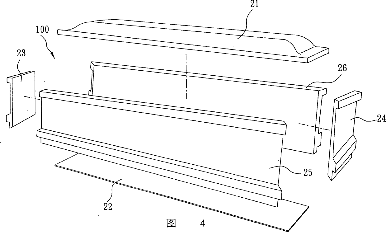 Material for making green coffin