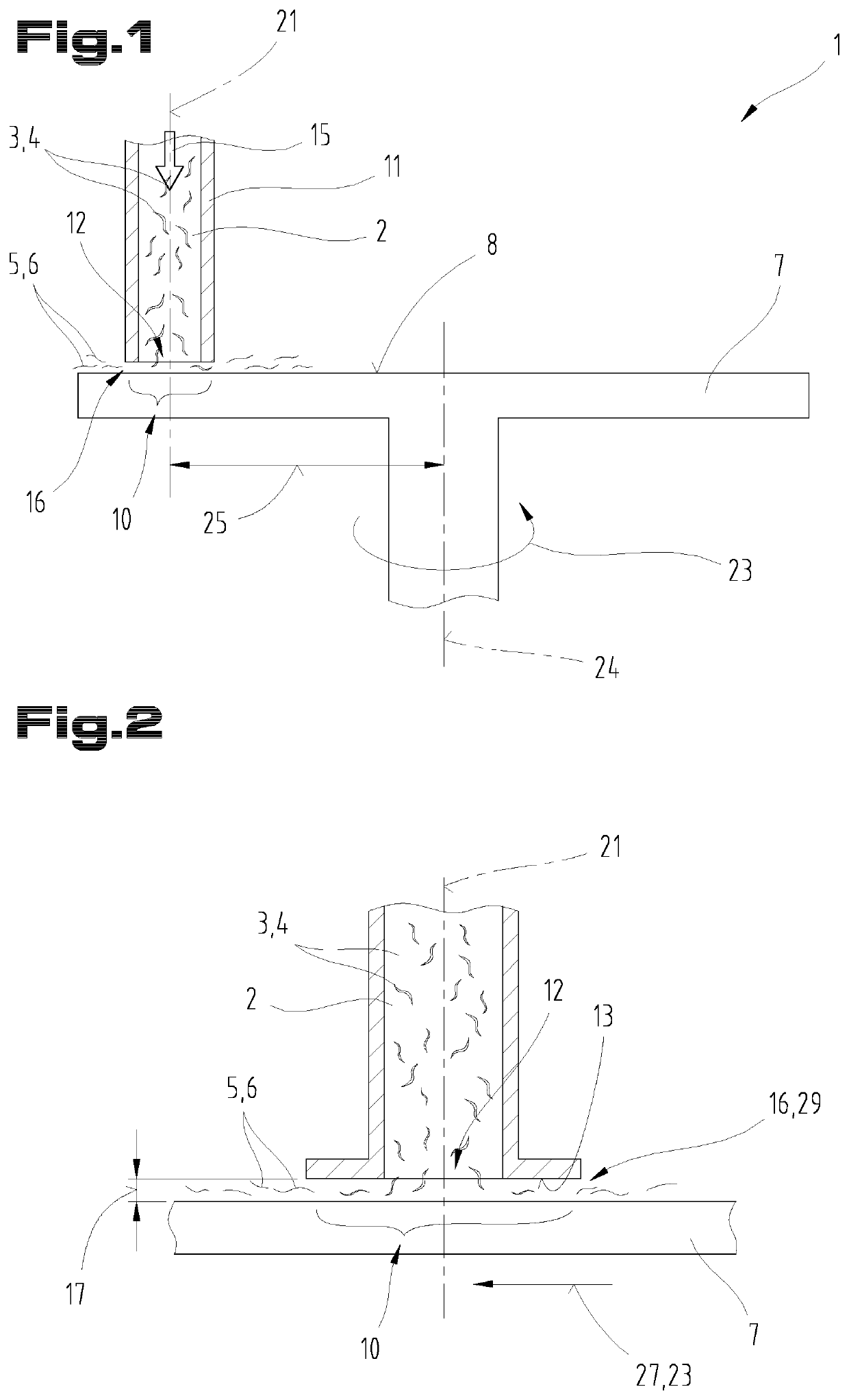 Device and process for the production of nanocellulose