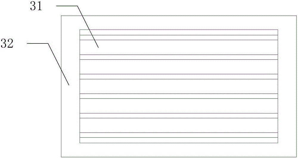 High-frequency vibration worktable for forming holes on sponge by gang drill