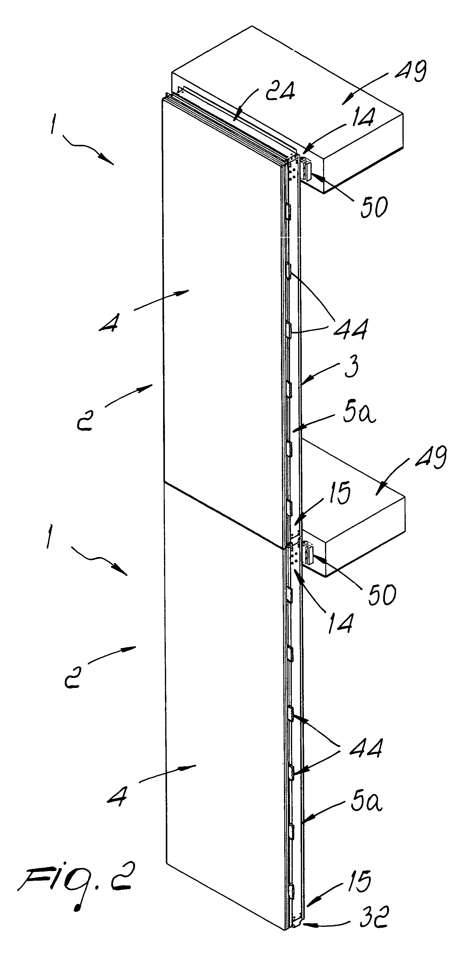 Panel particularly for providing explosion-resistant curtain walls