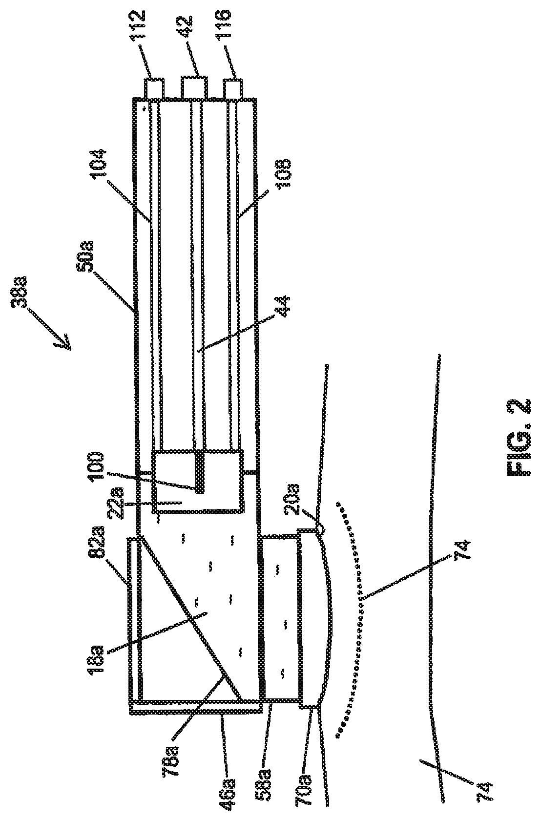 Pulsed acoustic wave dermal clearing system and method