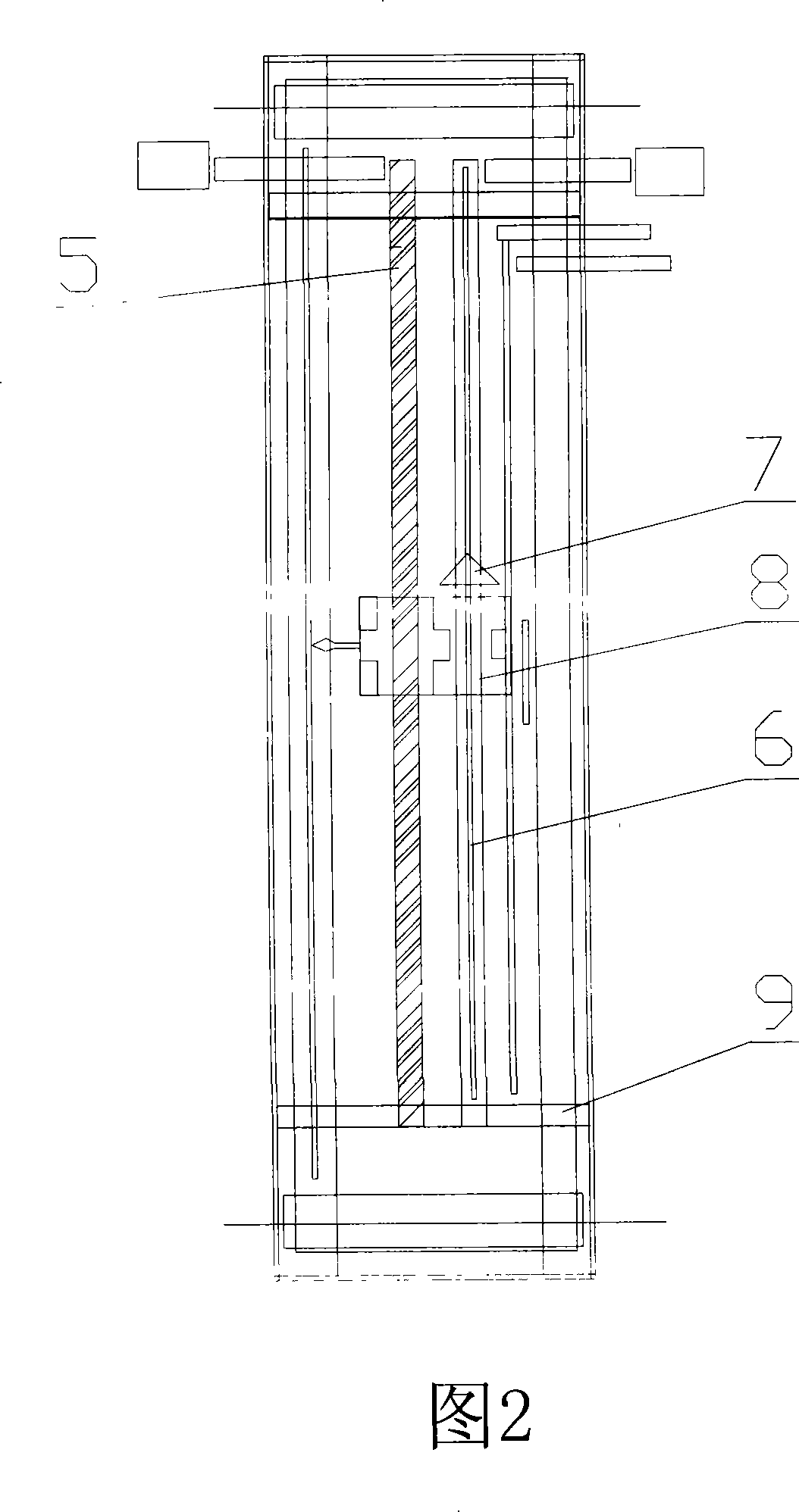 On-line automatic cleaning equipment of condenser