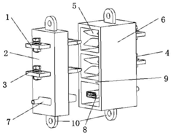 Current plug-connection module