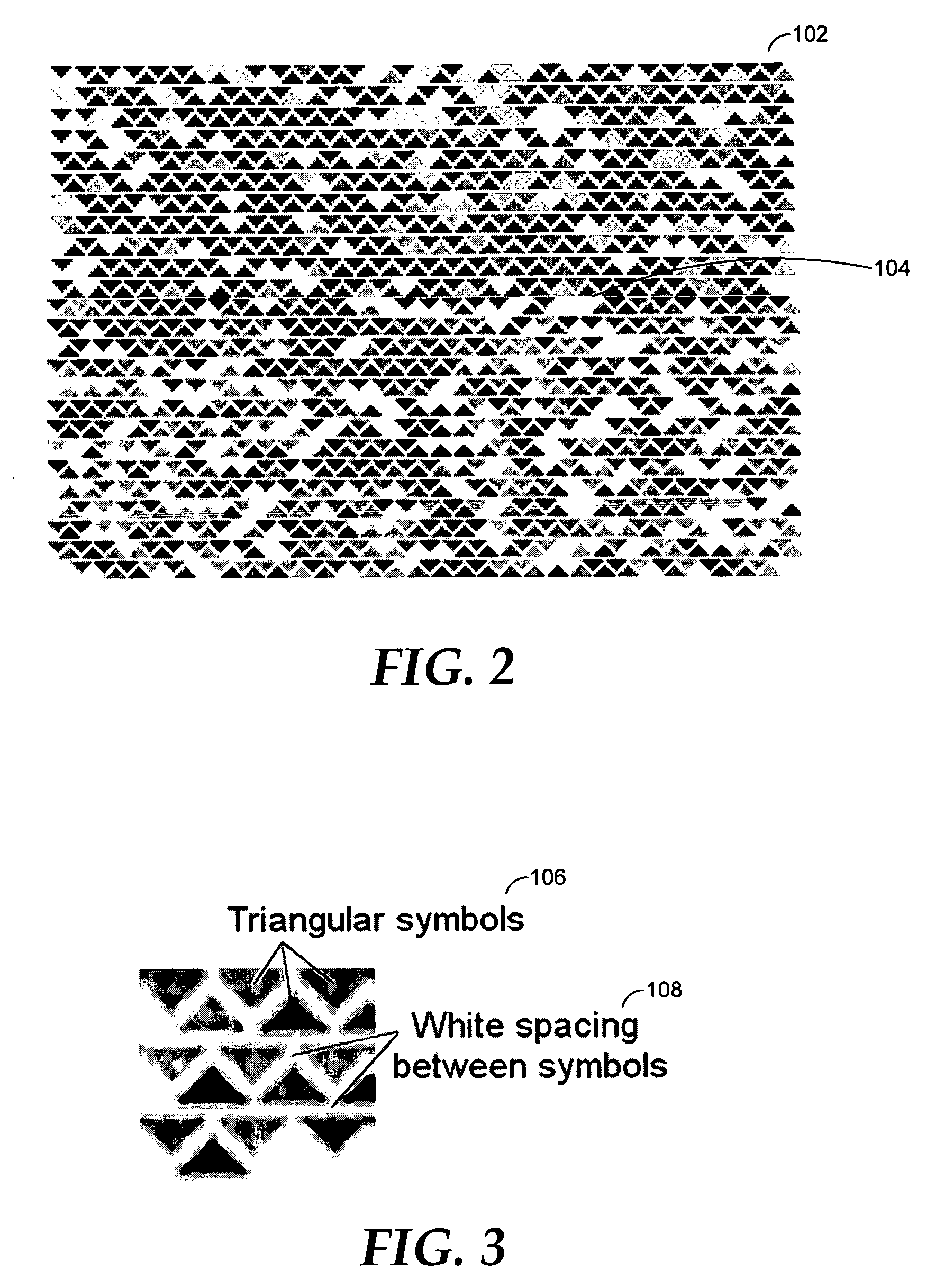 System and method for encoding high density geometric symbol set