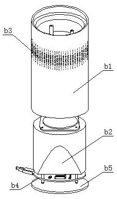 Intelligent sound box with home monitoring function