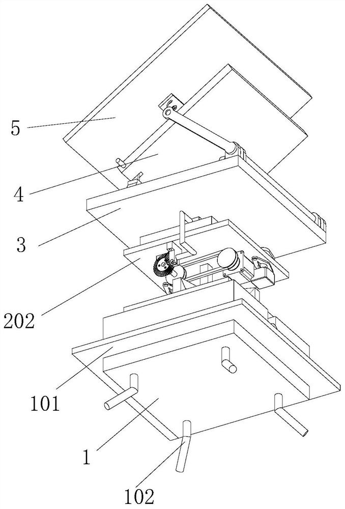 A system for installing photovoltaic panels