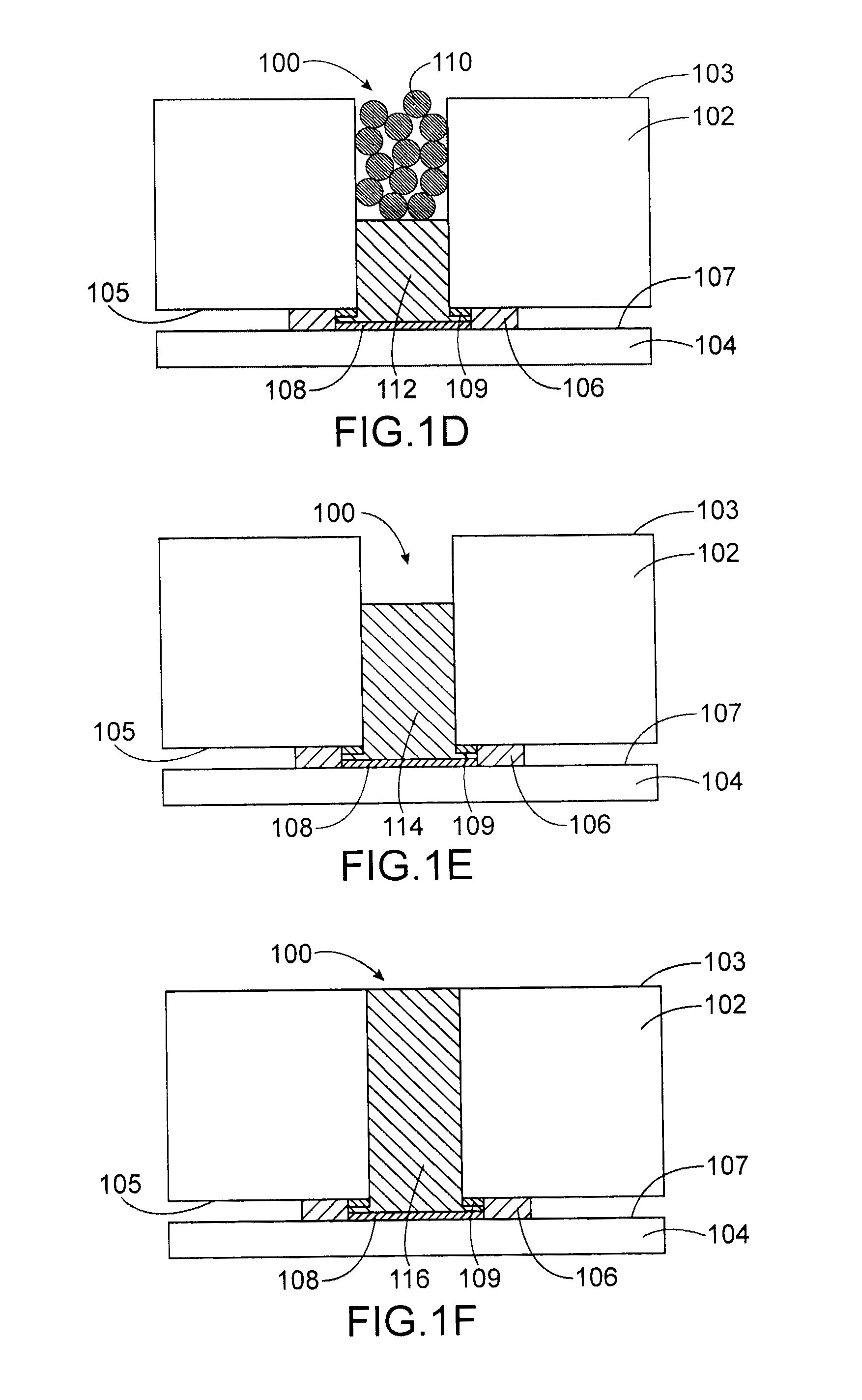 Method for metalizing blind vias