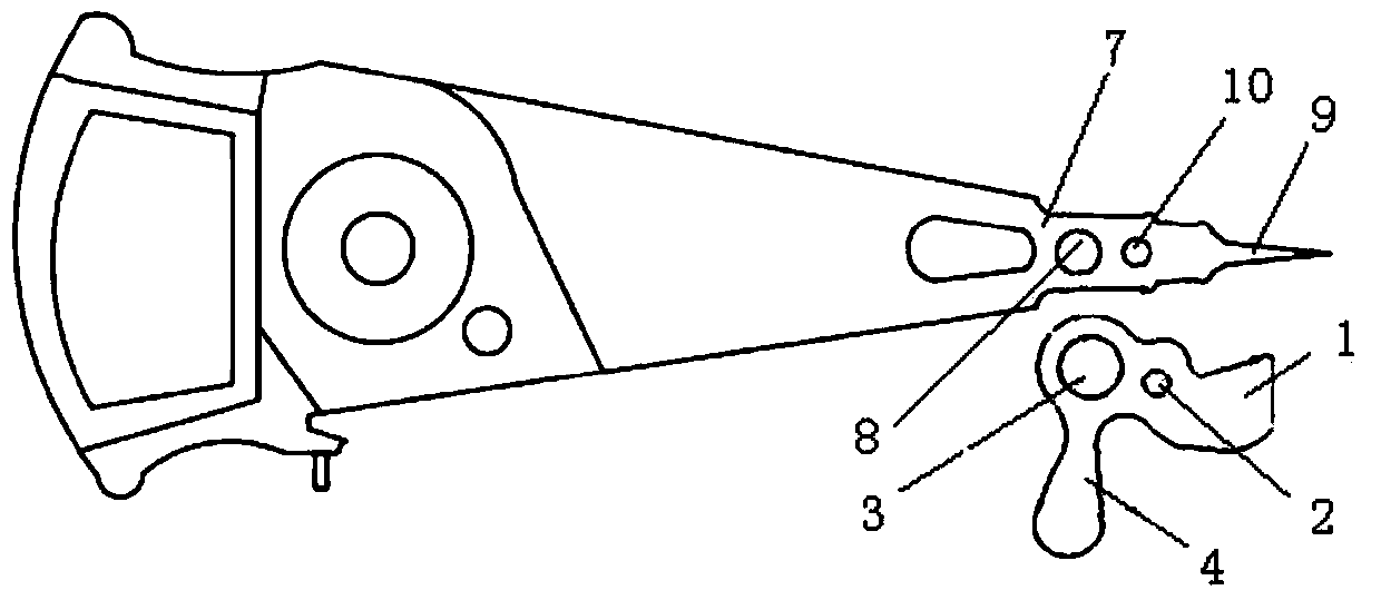 Hard disc magnetic head separator