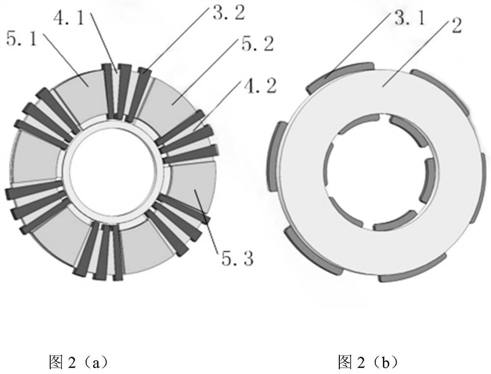 Axial magnetic flux hybrid excitation memory motor